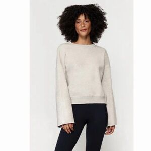 Spiritual Gangster Halle Wide Sleeve Sweater - Size Small